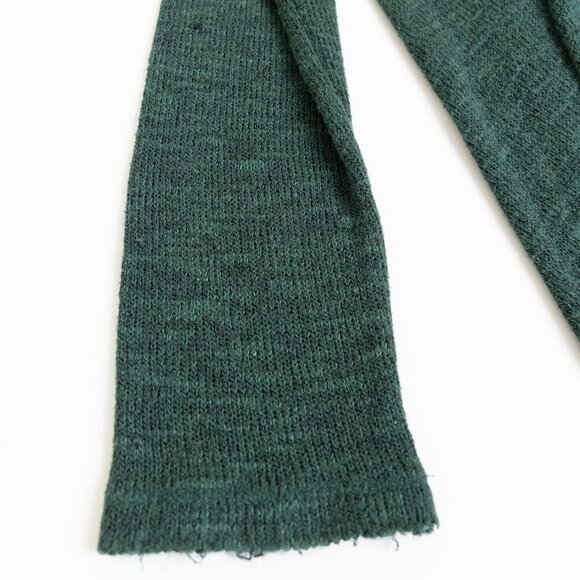 Free People Shadows Hacci Twist Back Top Green Small - Picture 7 of 11